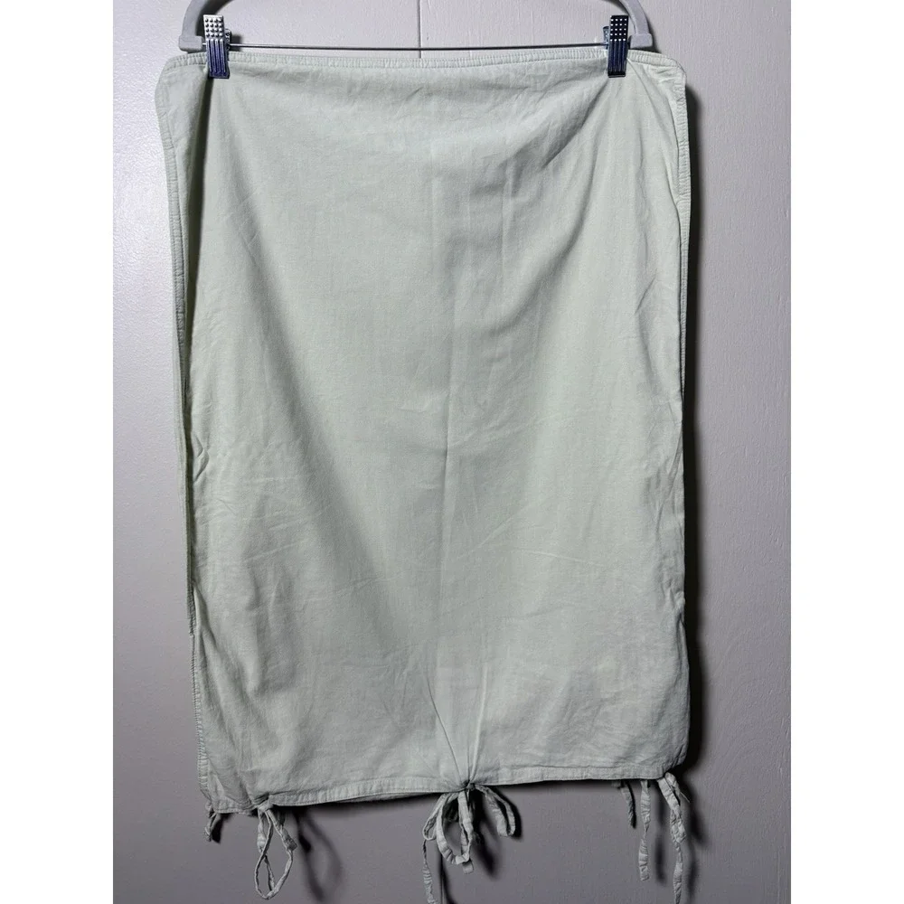 Pottery Barn Dorm Set Of 2 Sage Green Gauze Pillow Sham Standard 20x26 Coastal